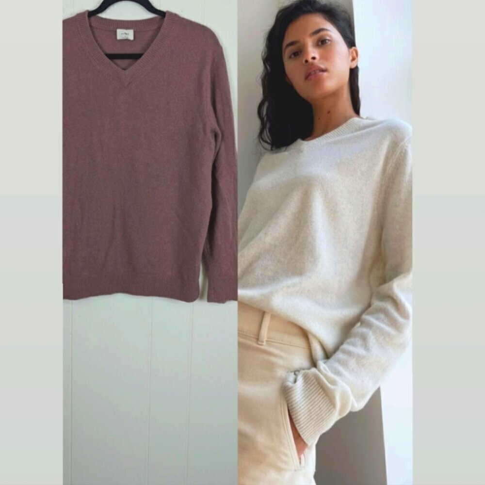 Aritzia Wilfred 100% cashmere Cusp sweater medium